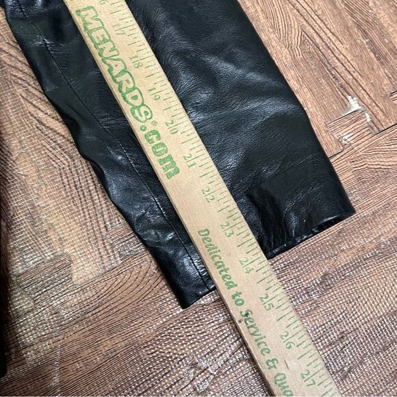 90s Wilsons Pelle Studio Black Lined Leather Blazer Jacket Women’s‎ Sz XXL - Picture 10 of 12